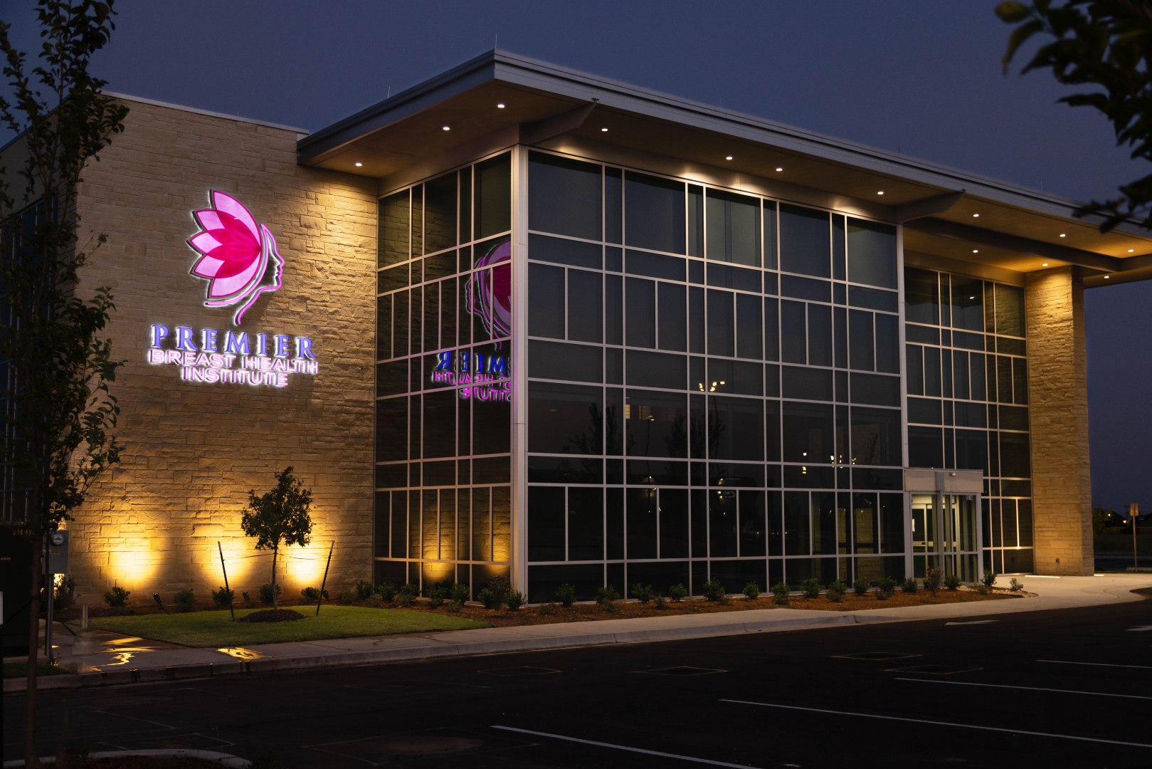 Medical office building housing Balance Skin & Wellness Institute in south Oklahoma City