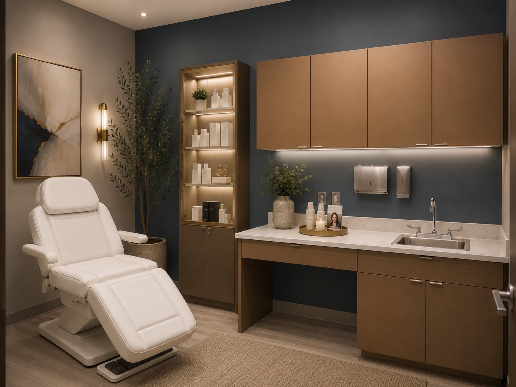 Medical-grade skincare products at Balance Skin & Wellness Institute